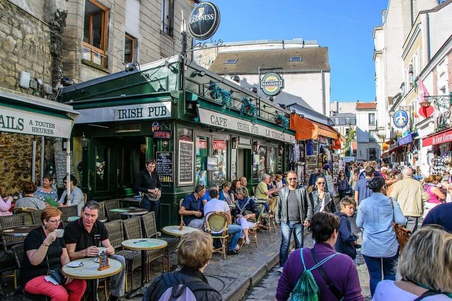Paris : Montmartre highlights walking tour - La Maison Rose and the picture-book streets
