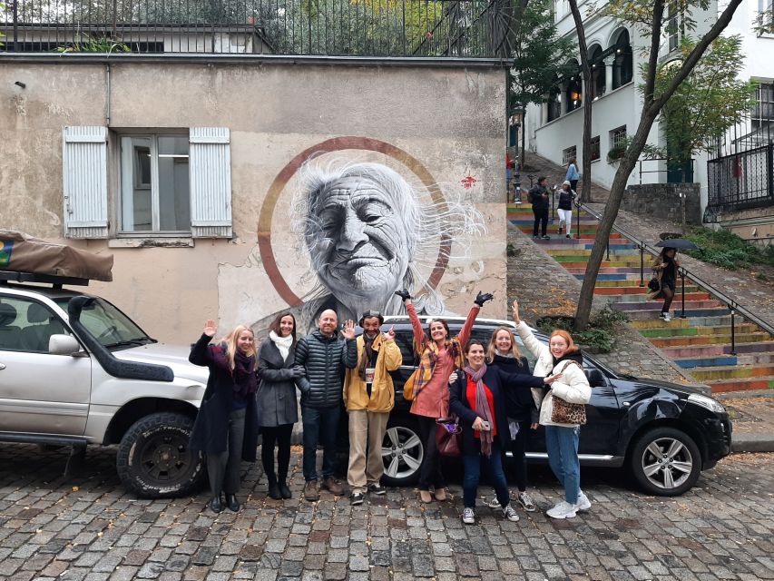 Paris: Montmartre Street Art Tour with an Artist - Finding the quieter streets behind the tourist routes