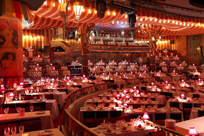 Paris Moulin Rouge 3-Courses Dinner with Wine and Show - Wine, Champagne, and menu choices