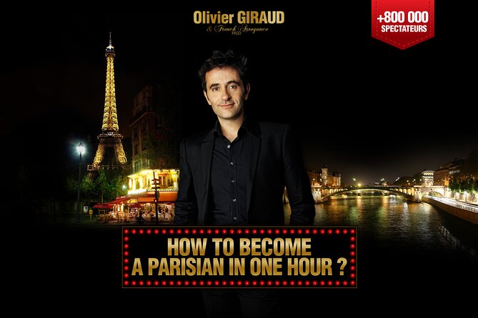 Paris night out : Comedy in English 'How to Become a Parisian ?' - A genuine Paris evening at Théâtre des Nouveautés
