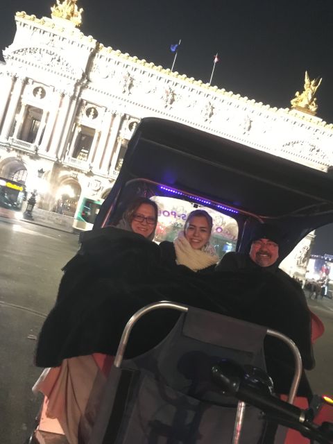 Paris: Nighttime Tuk-Tuk Tour - Cold nights, rain, and comfort