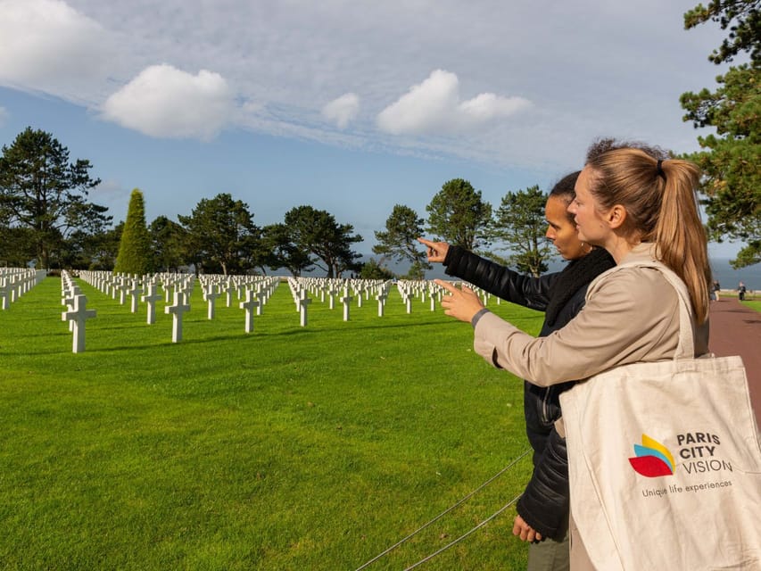 Paris: Normandy D-Day Sights Day Trip with Hotel Transfers - Colleville-sur-Mer and the American Cemetery