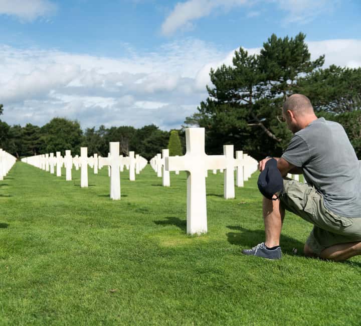 Paris: Normandy D-Day Sites Guided Day Trip with Lunch - Omaha Beach, where the scale becomes personal