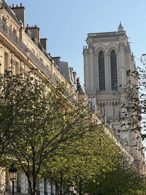 Paris: Notre-Dame Cathedral Exterior Guided Tour - The side and rear views tell a different story