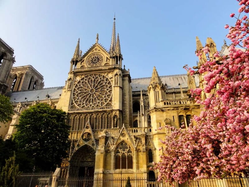Paris: Notre Dame Exterior Private Tour - Reading the west façade one detail at a time