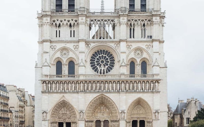 Paris: Notre Dame Exterior Tour with a Small Group - Meeting at the Charlemagne statue