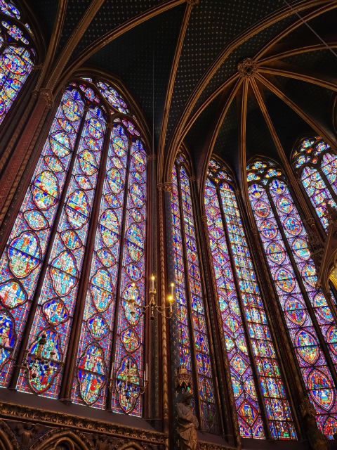Paris: Notre Dame Exterior Walking Tour with Sainte Chapelle - Sainte-Chapelle and the stained-glass finish