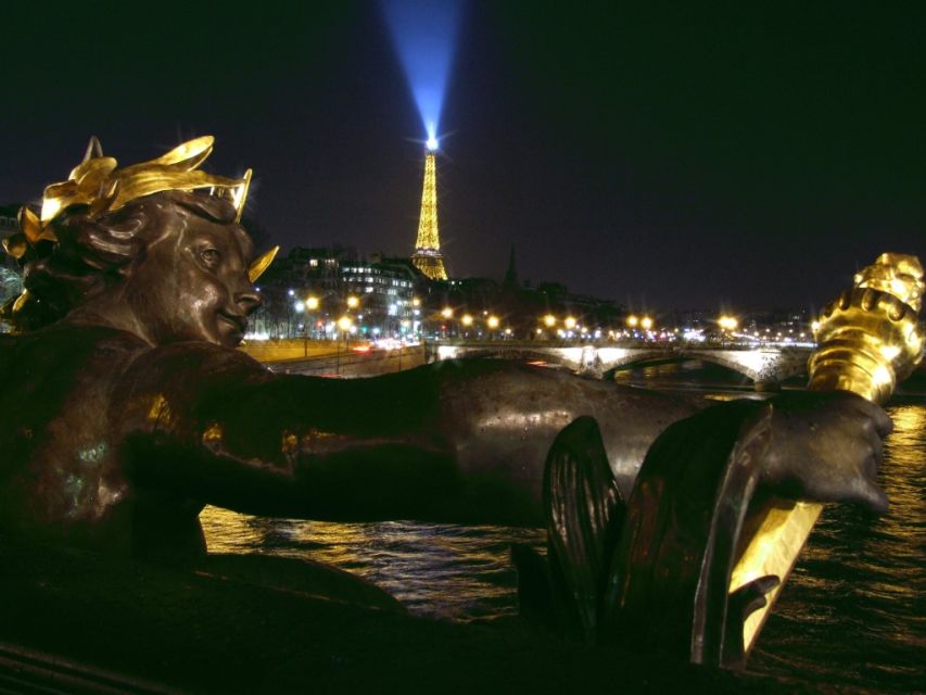 Paris: Panoramic Night Tour with Audio Guide and Host - Riding through the Paris night