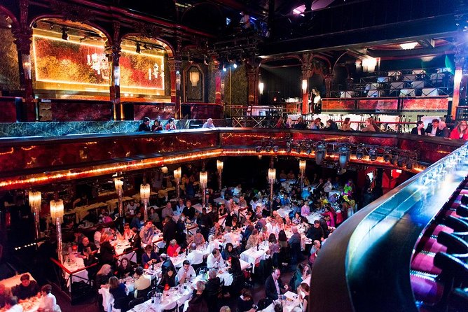 Paris Paradis Latin Cabaret Show with Champagne - French language and the visual storytelling