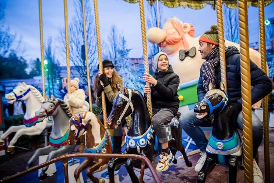 Paris: Parc Astérix Full-Day Entrance Ticket - Water rides, log flumes, and hot-weather planning