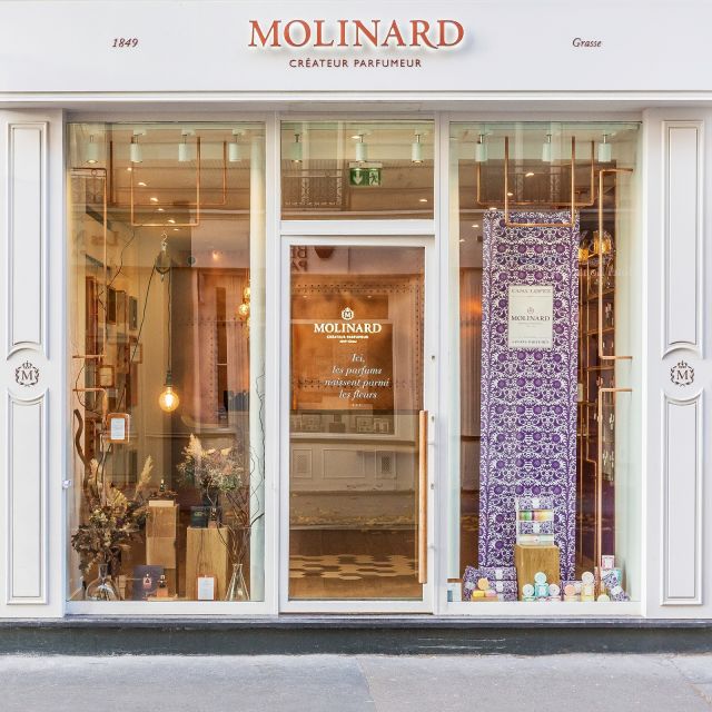 Paris: Perfume Creation Workshop - Entering Maison Molinard on Rue Bonaparte