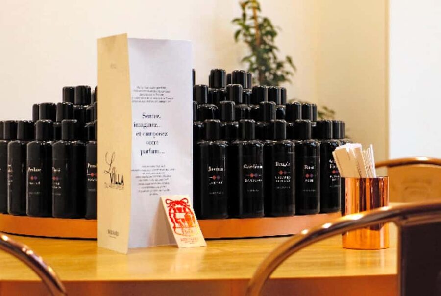 Paris: Perfume Creation Workshop - Filling the 50ml bottle and saving the formula