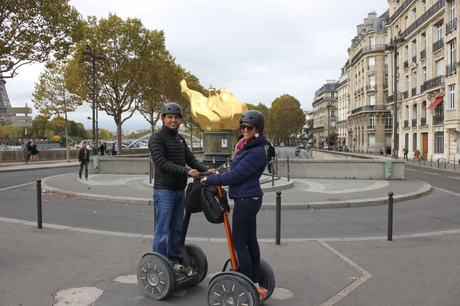 Paris: Private Sightseeing Segway Tour - Pont Alexandre III and the two palaces