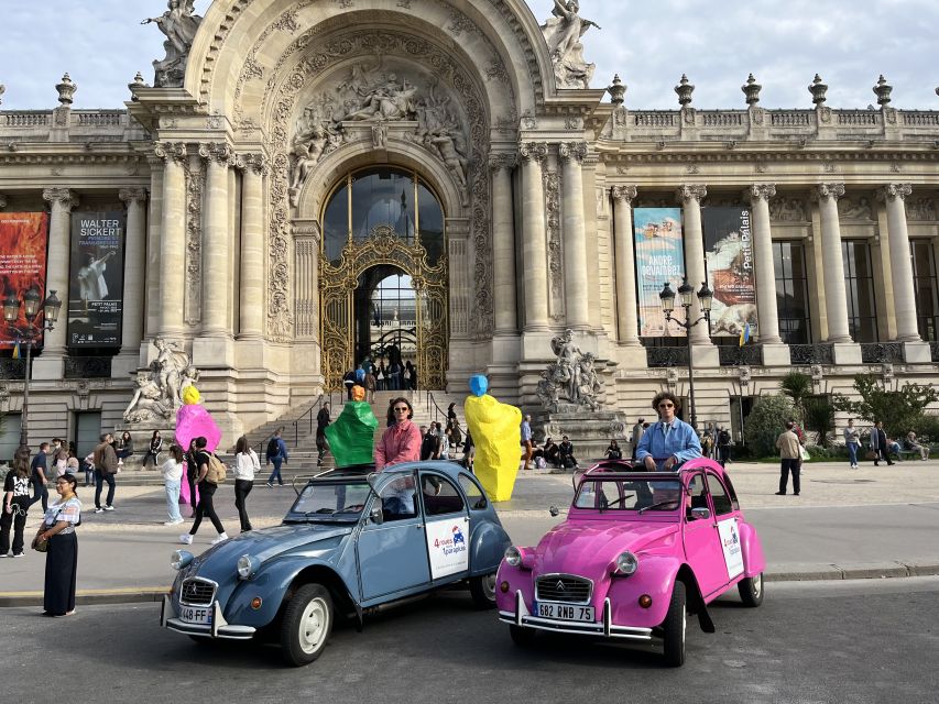 Paris: Private Sightseeing Tour in Citroën 2CV - The Eiffel Tower and classic Paris sights