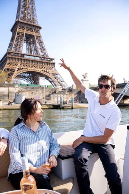 Paris: Private Small Boat Cruise with Rosé and Macarons - Weather, timing, and small practical details