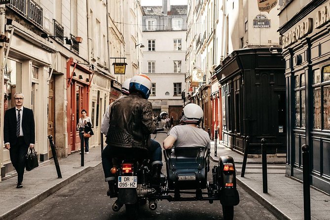 Paris Private Vintage Half Day Tour on a Sidecar Motorcycle - The Louvre, Place Vendôme, and elegant central Paris
