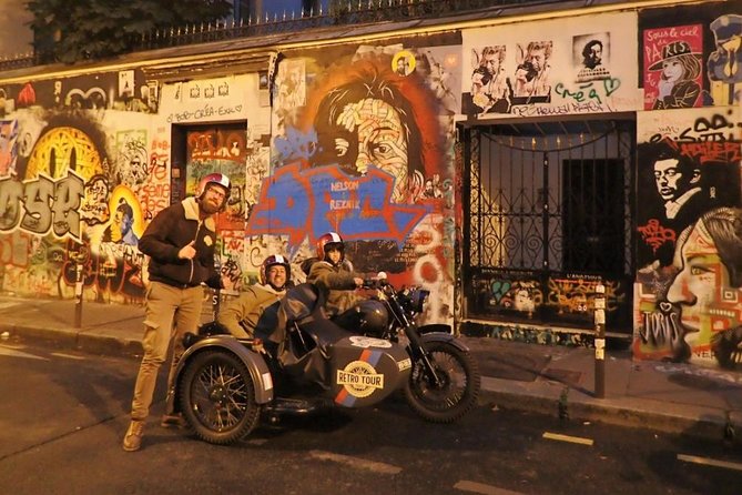 Paris Romantic & Private Tour By Night on a Sidecar Ural - Les Invalides and Paris military history