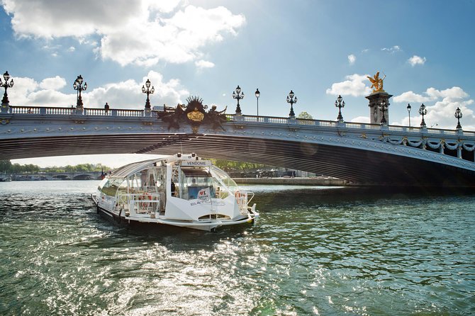 Paris Seine River Hop-On Hop-Off Sightseeing Cruise by Batobus - Port des Invalides and the elegant west bank