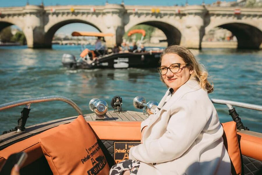 Paris: Seine River Private Cruise - The Louvre from the river