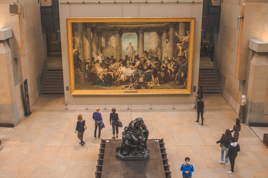 Paris: Seine River Walking Tour with Optional Musée d'Orsay - Pont des Arts and the Louvre Pyramid view