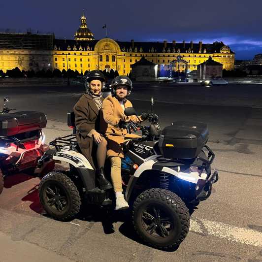 Paris: Sightseeing Electric Quad Tour - Meeting the guide on Avenue des Champs-Élysées