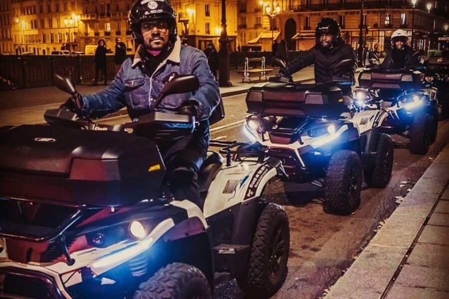 Paris: Sightseeing Electric Quad Tour - Sacré-Coeur from the road