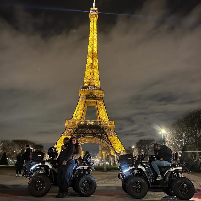 Paris: Sightseeing Electric Quad Tour - Getting ready for the electric quad