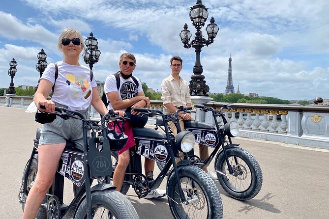 Paris Sightseeing Family Friendly Guided Electric Bike Tour - Learning the controls before entering city traffic