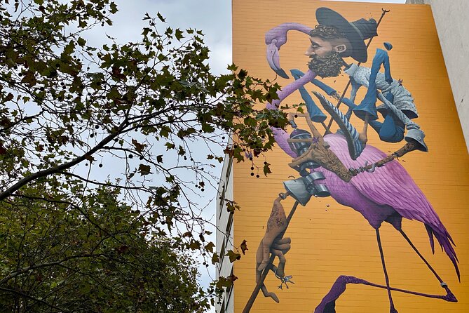 Paris Street Art, smartphone audioguided tour - Boulevard Vincent Auriol, the main art stretch