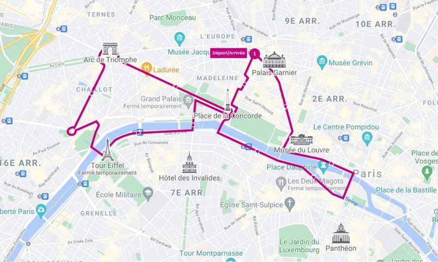 Paris: Tootbus Kids Bus Tour Experience - Opera and the first look at central Paris