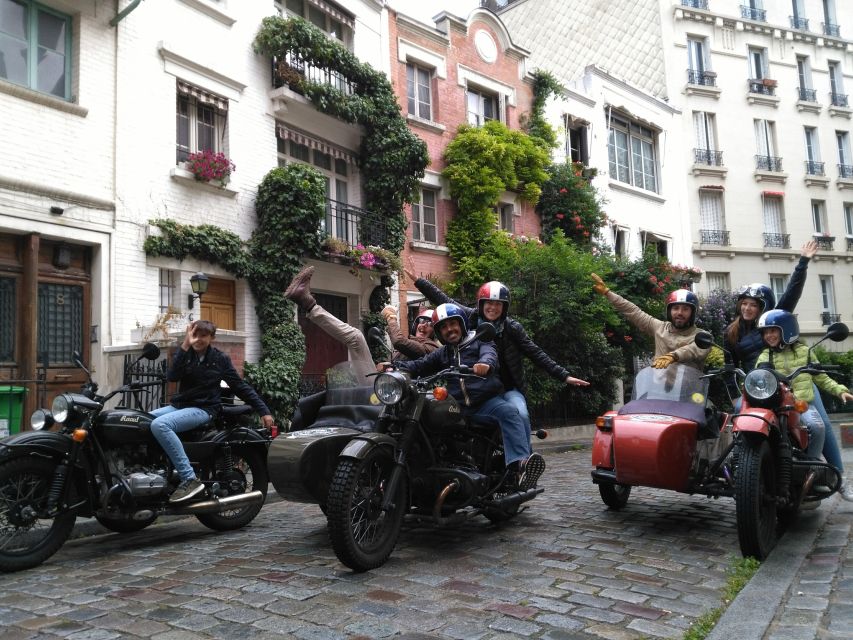 Paris Vintage Sidecar Premium & Private Half-Day Tour - Key points to know before booking