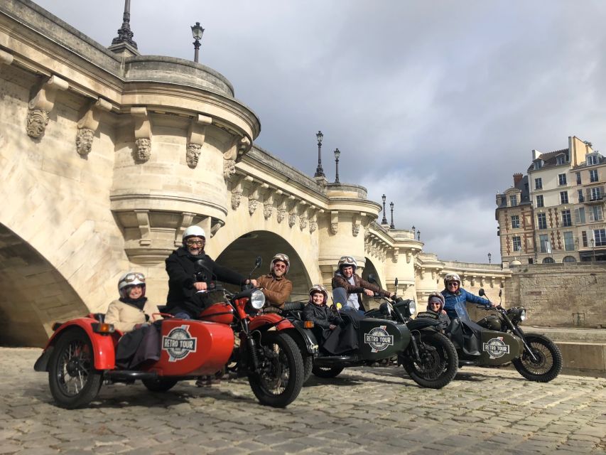 Paris Vintage Sidecar Premium & Private Half-Day Tour - What the private guide adds