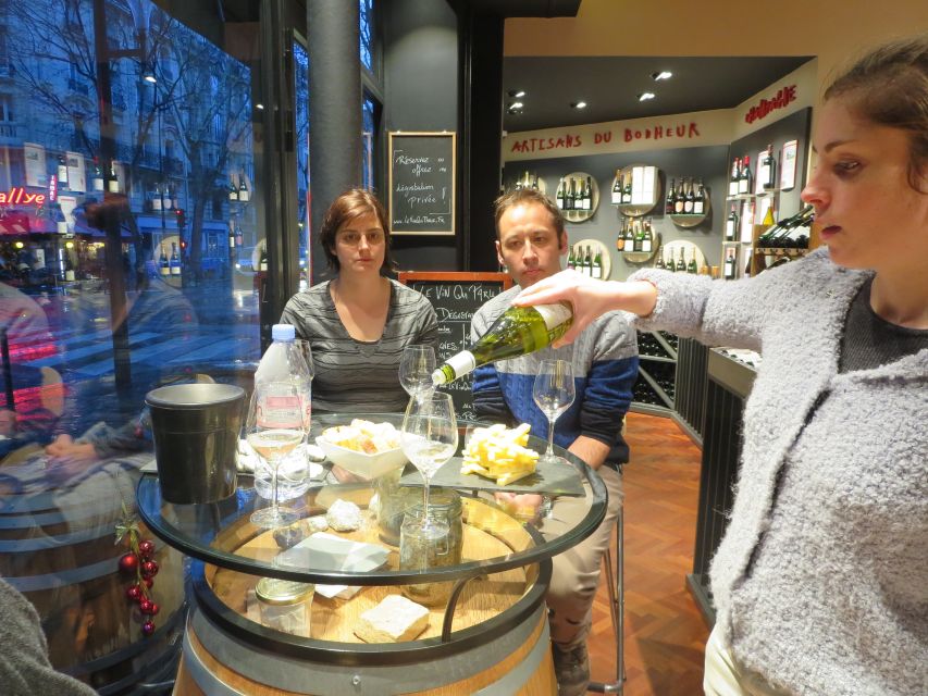 Paris: Wine and Cheese Tasting - What the $76 price buys you