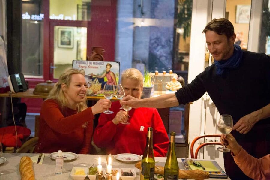 Paris: Wine and Cheese Tasting with a Chef Sommelier - Chef Alex’s role and teaching style