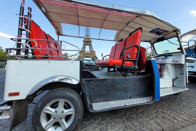 Paris with a Tuk Tuk - Private 3-Hour TukTuk Tour - Eiffel Tower: several views, one short stop
