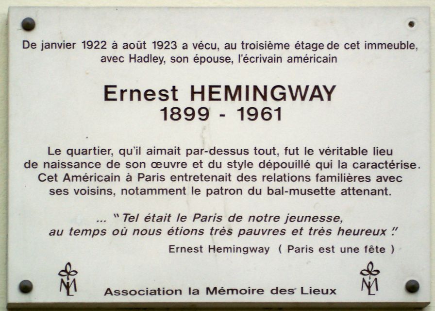 Paris Writers and Painters Guided 1.30 hour Walking Tour - What the guide can make or break