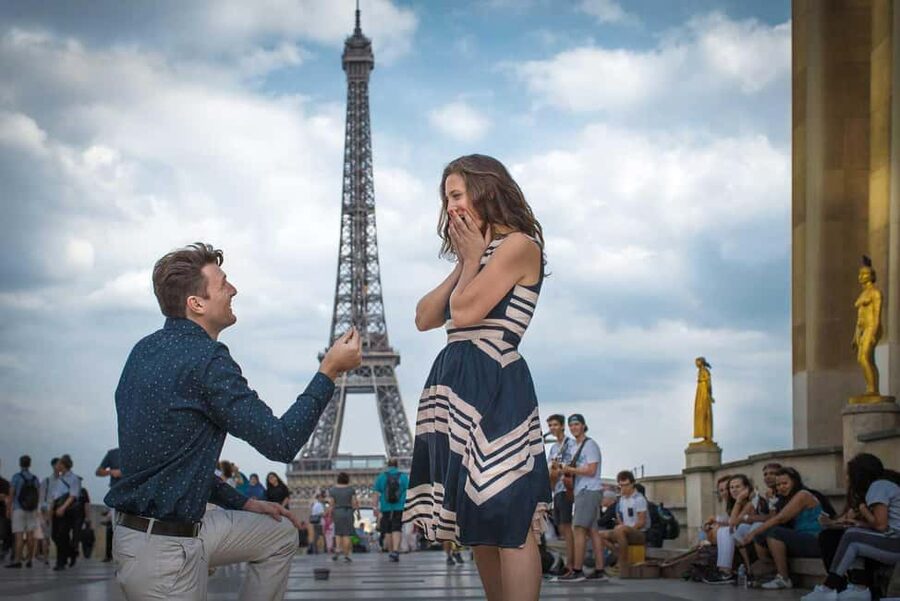 Parisian Proposal Perfection. Photography/Reels & Planning - Key points to know before booking