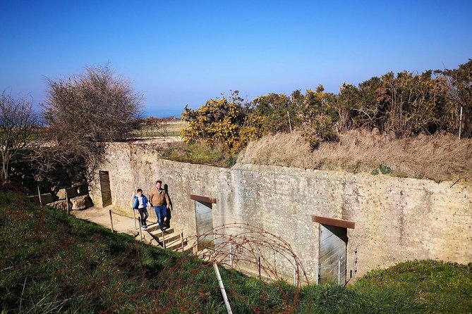 Pointe du Hoc,Omaha Beach, American Cemetery - Day trip from Paris to Normandy - The National Guard Monument and a short battlefield stop