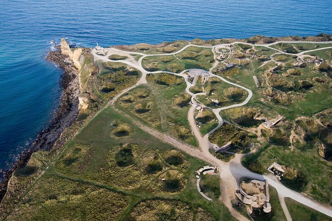 Pointe du Hoc,Omaha Beach, American Cemetery - Day trip from Paris to Normandy - 6:30 am from Paris, then west toward the invasion coast