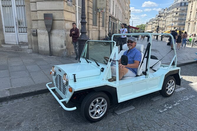 Private 2 - Hour Paris Landmarks Tour by Golf Cart Mini Moke - Key points to know before you book