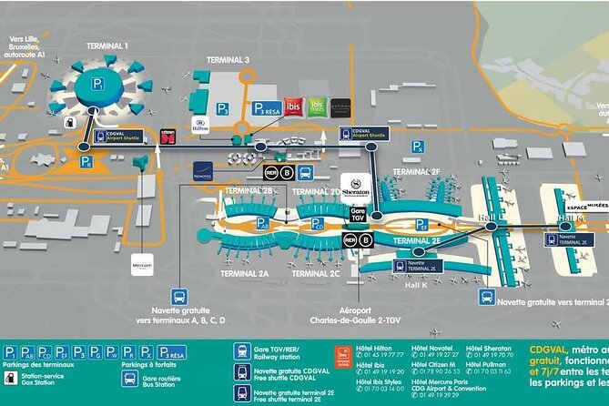 Private departure transfer from Paris to Paris Orly Airport - What happens at your Paris hotel