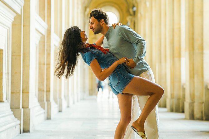 Private Photo Shoot at the Louvre - Choosing between 25, 50, and 75 photos