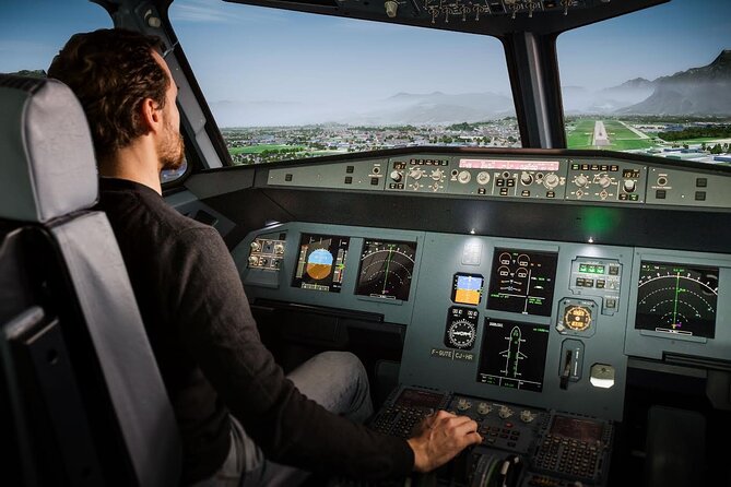 Private Pilotage of a Flight Simulator in Paris - Taking the controls in an Airbus A320