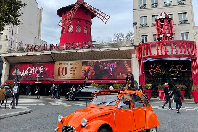 Private ride in a Citroën 2CV in Paris - 2h - Ten minutes with the Eiffel Tower