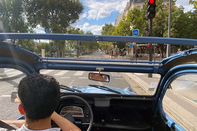 Private Tour of Paris in a convertible citroën 2CV - The Eiffel Tower from Pont d’Iéna