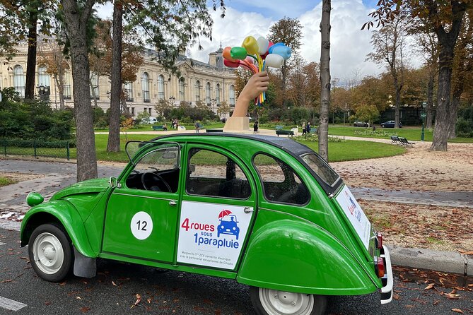 Private tour Paris Sightseeing 2 hours in Citroën 2CV - Who should book this ride