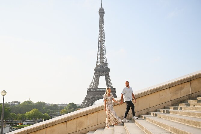 Private Vacation Photos in Paris - What the Eiffel Tower stop gives you