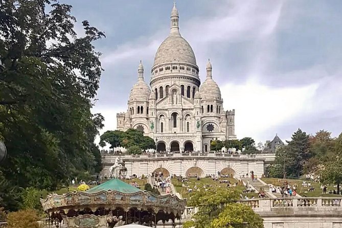 See 15+ Top Sights Paris Tour with Fun Guide, (Walking and Metro Tour) - Arc de Triomphe: ten minutes at the western edge