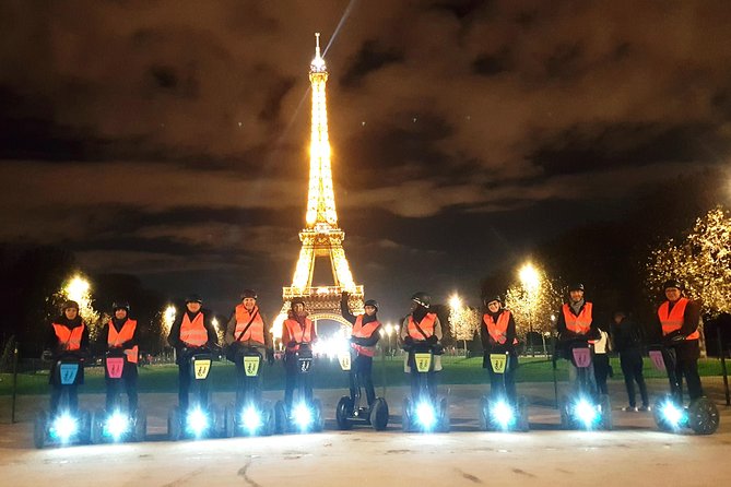 Segway by night ! Illuminated Paris - Starting at Place de Fontenoy UNESCO