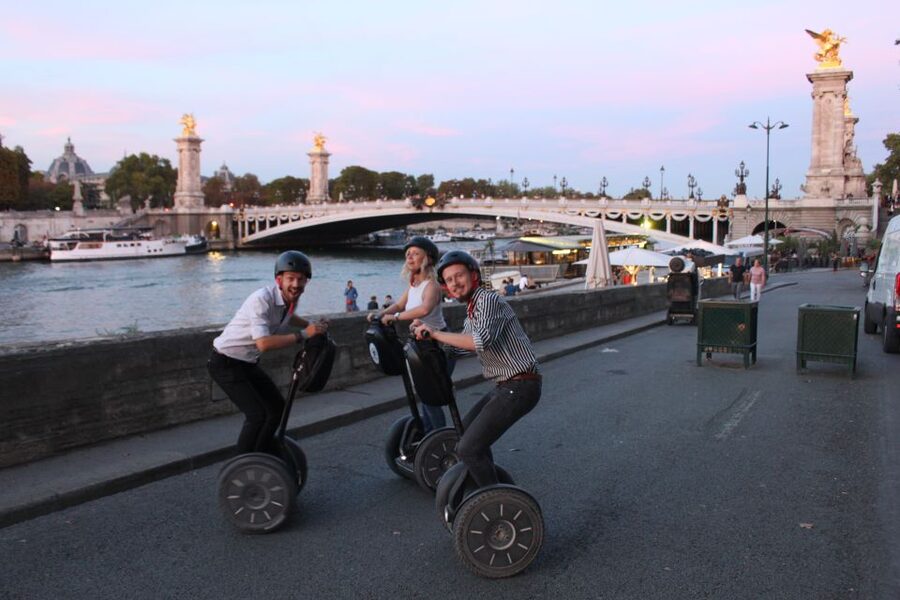 Segway private tour Lights of Paris - Pont Alexandre III gives you the best wide view